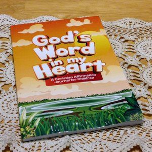 Book Sale! 3 for $10! Christian,  Affirmation Journal for Children, God's word